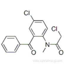 N-(2-benzoyl-4-chlorophenyl)-2-chloro-N-methylacetamide CAS 6021-21-2